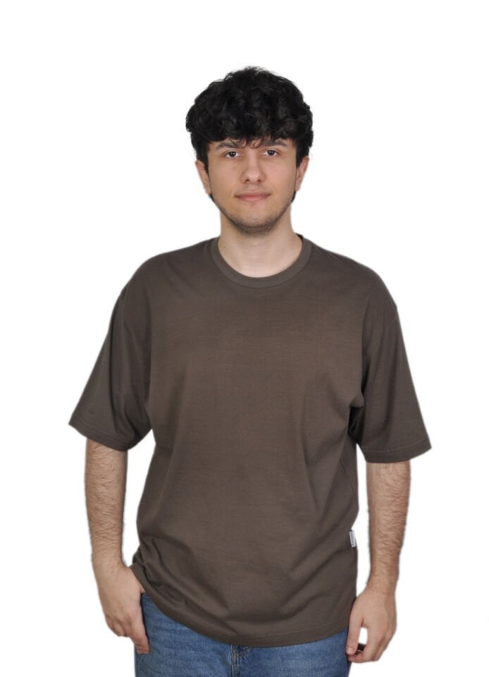 Erkek Yazlık Pamuklu  Oversize Tişört